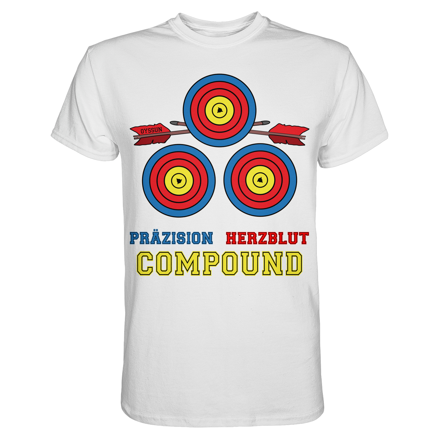 Präzision - Herzblut - Compound - Premium Shirt