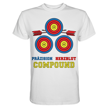 Präzision - Herzblut - Compound - Premium Shirt