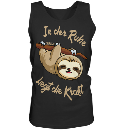 Sloth - There is strength in calmness - Tank Top