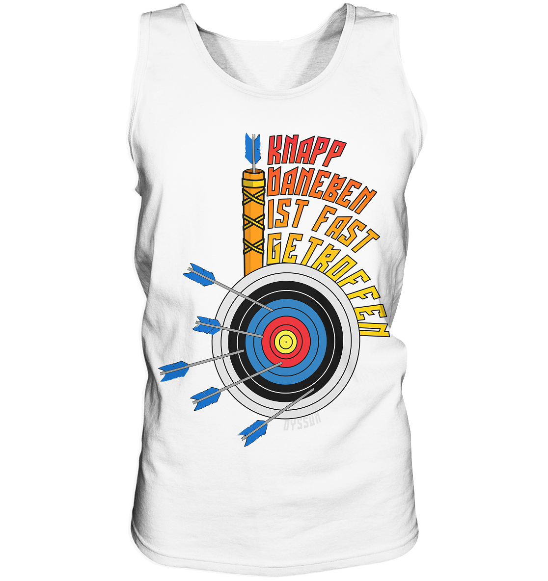 Archery - Close miss - almost hit - Tank Top