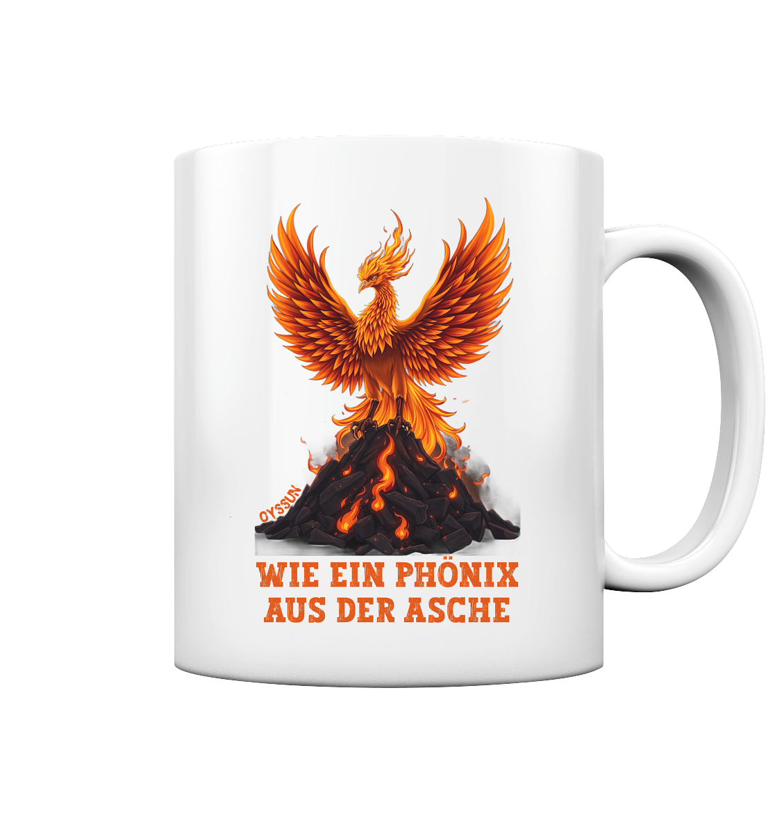 Phönix aus der Asche - Tasse