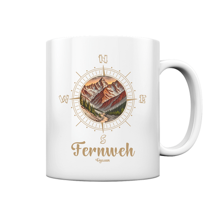 Fernweh - Tasse einfarbig