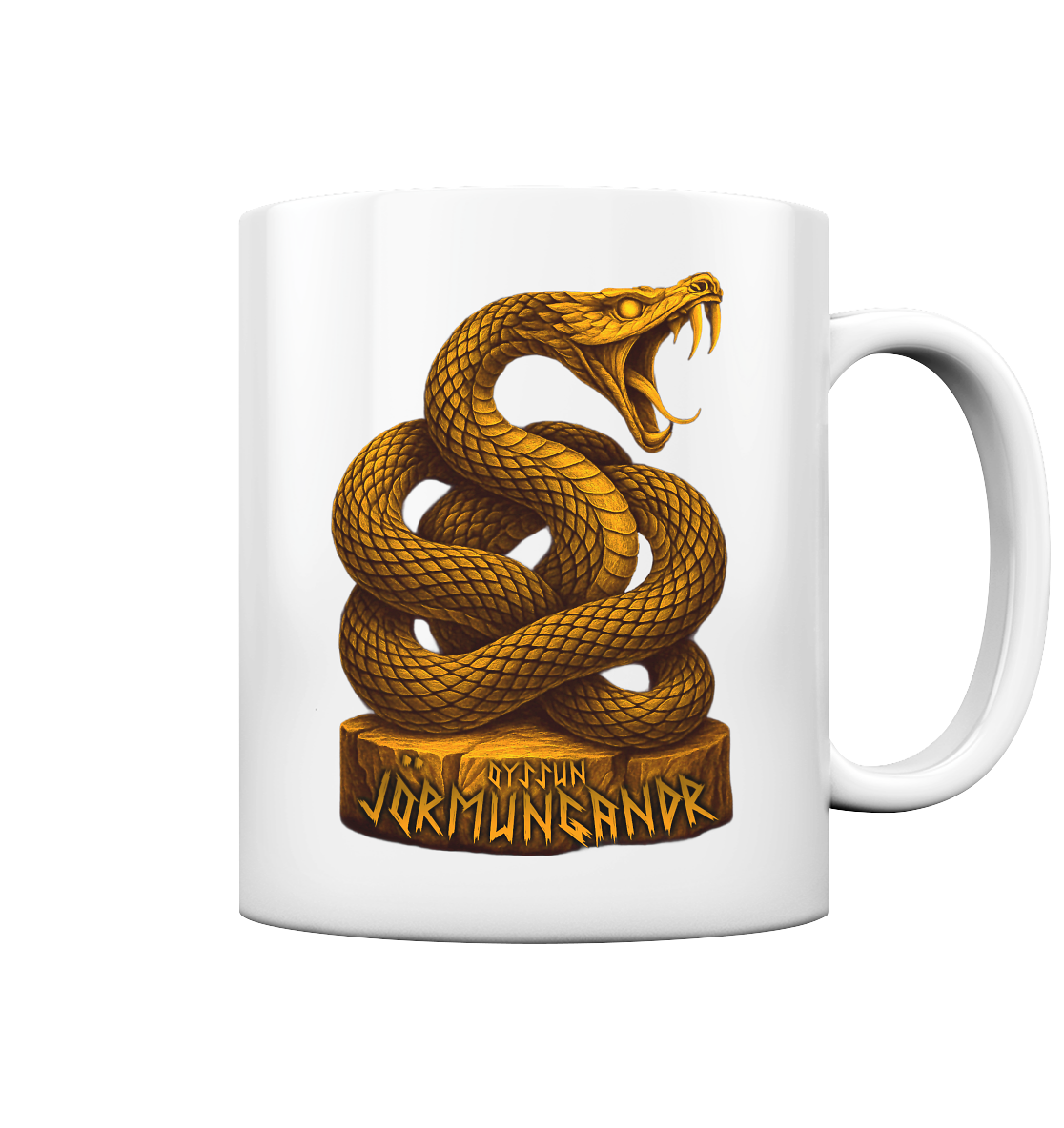 Jörmungandr - Tasse zweifarbig