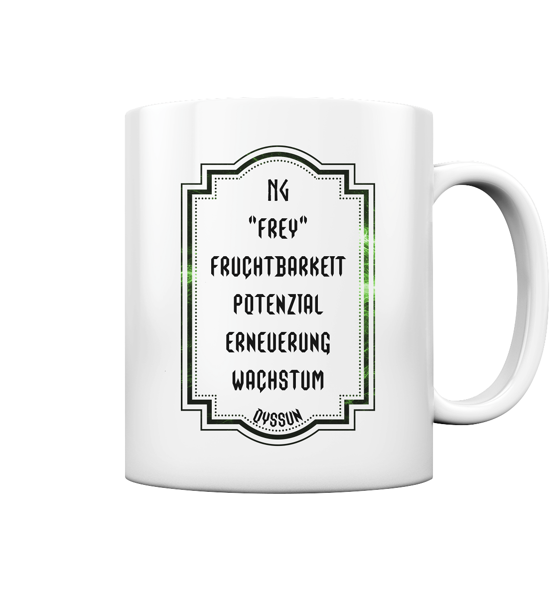 Inguz Rune - Tasse