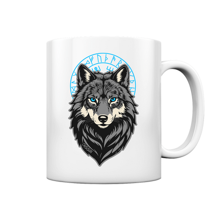 Wolf Odins - Tasse einfarbig