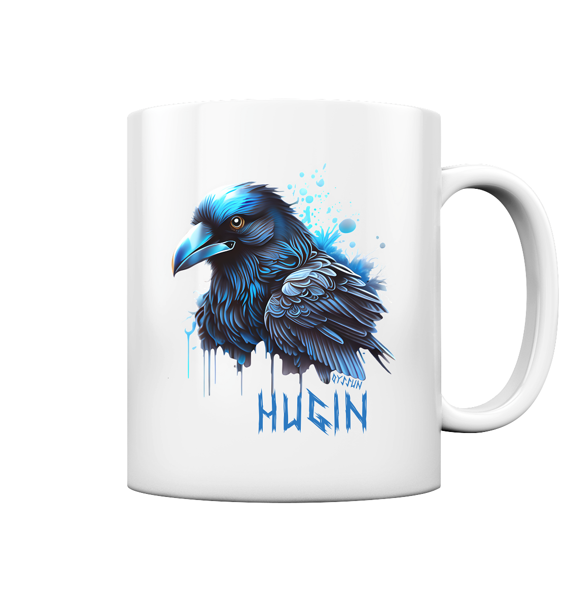 Hugin - Tasse einfarbig