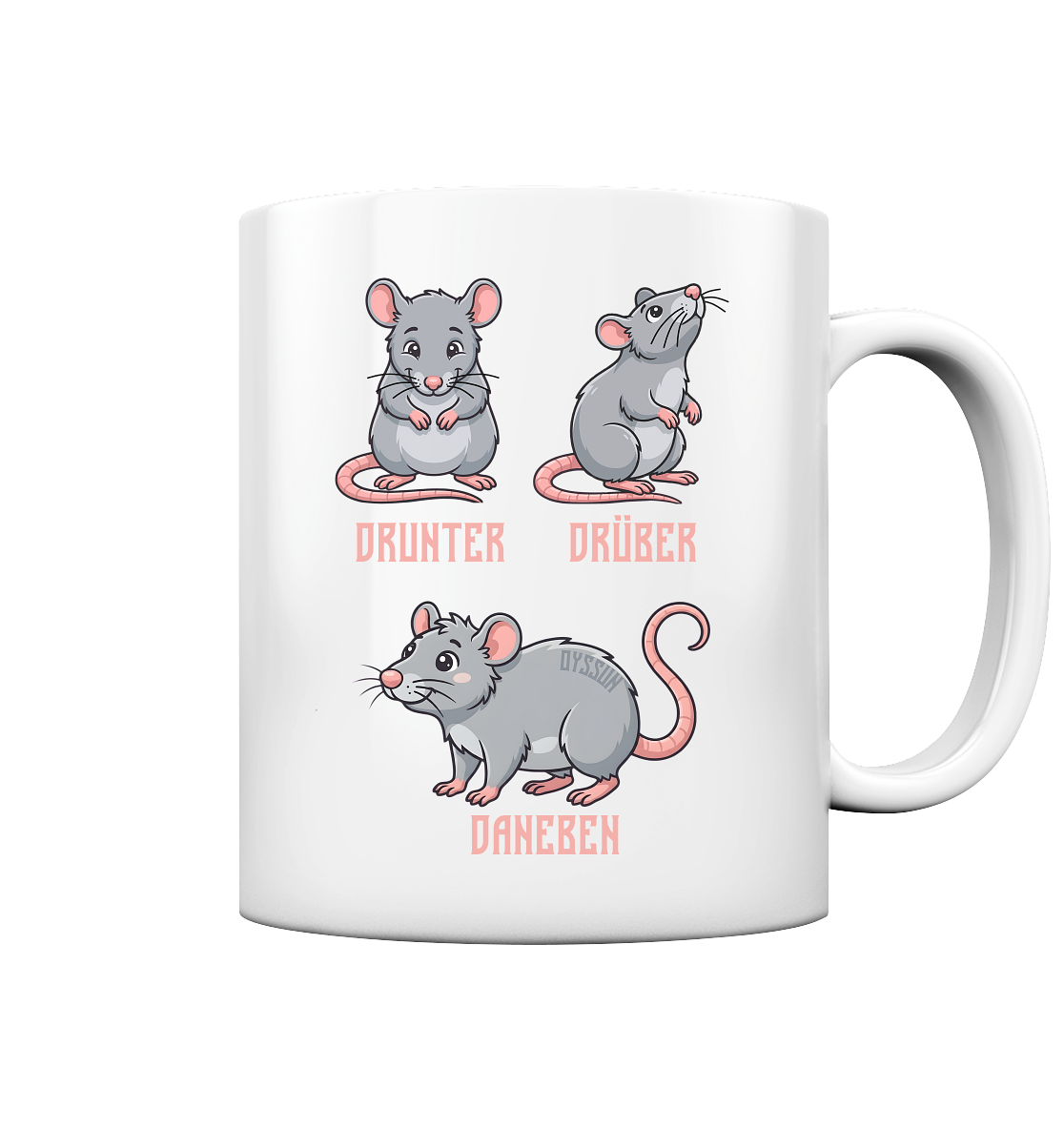 Drunter Drüber Daneben - Tasse