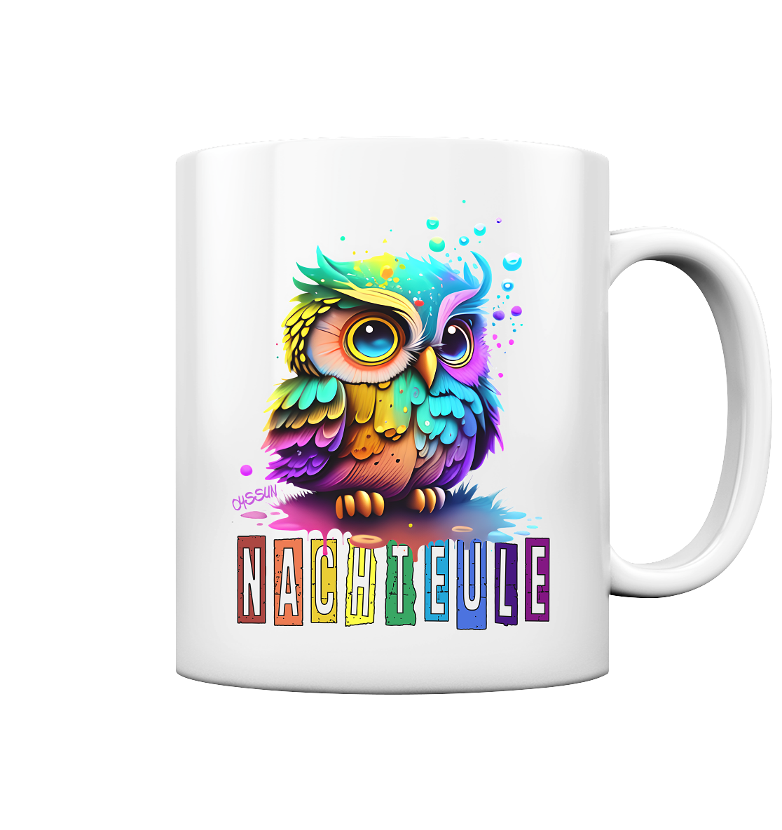 Night owl - mug single colour