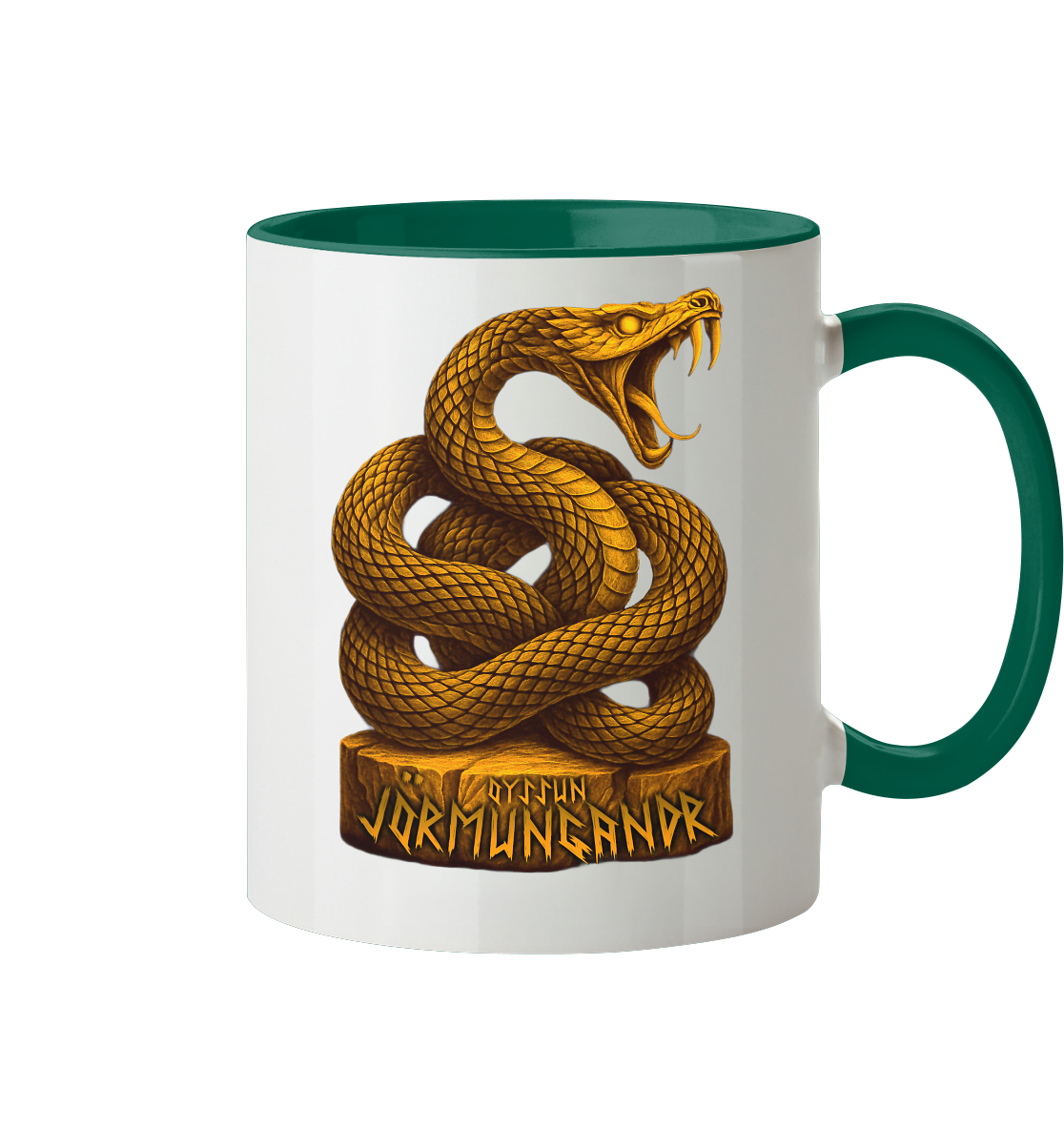 Jörmungandr - Tasse zweifarbig