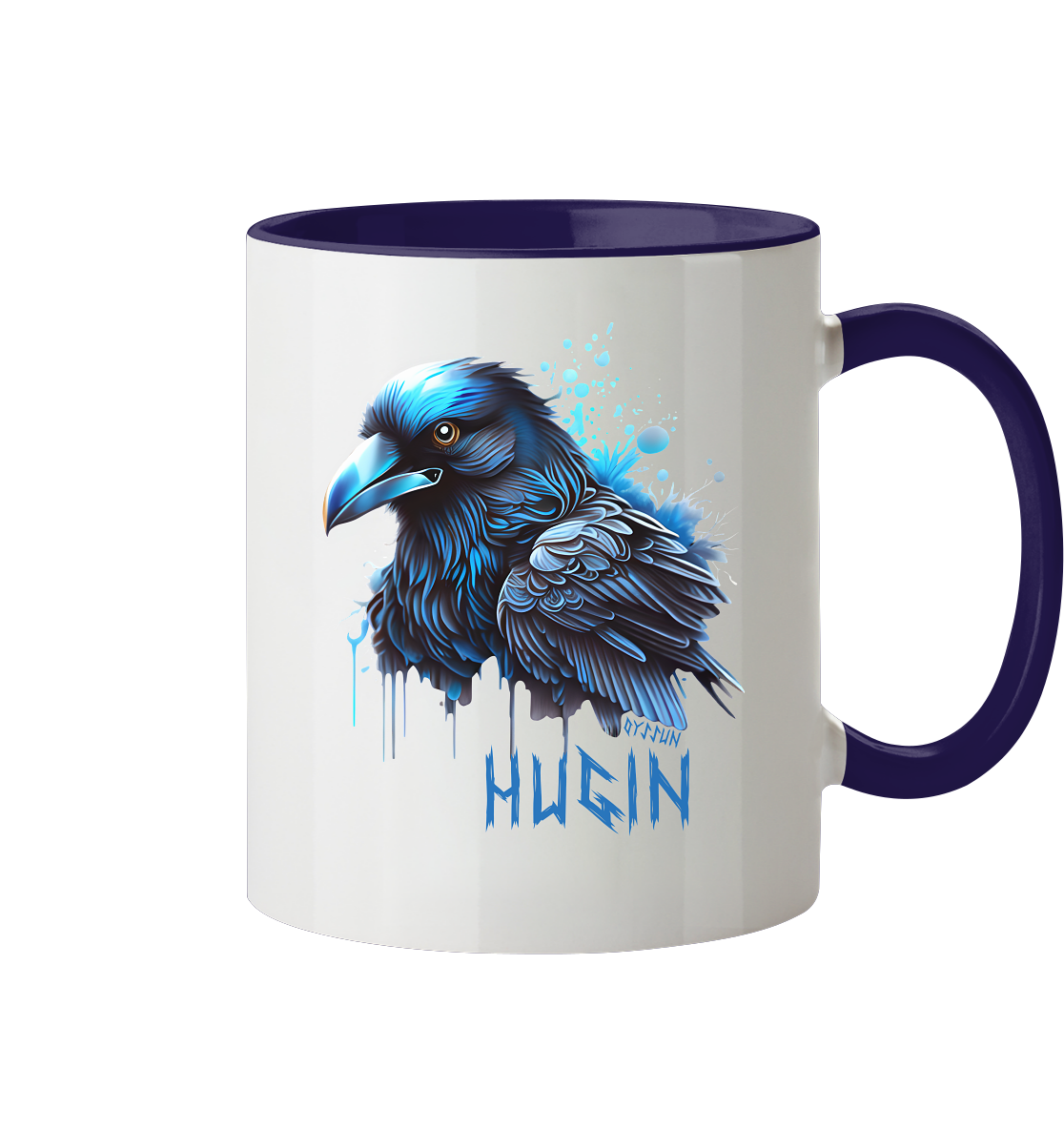 Hugin - Tasse zweifarbig