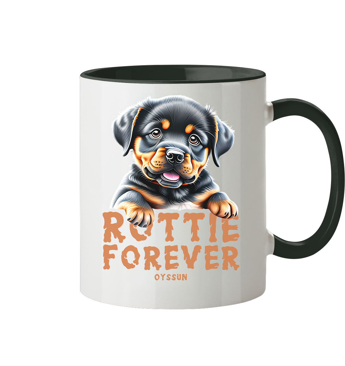 Rottie Forever - Mug two-tone