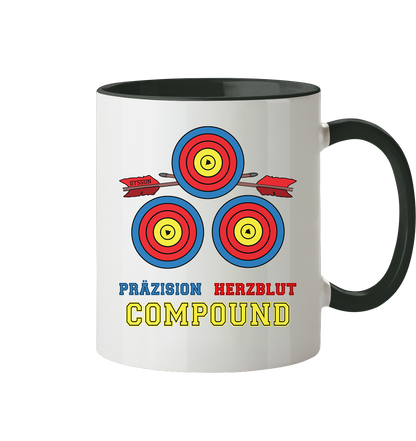 Präzision - Herzblut - Compound - Tasse (In 7 Farben)