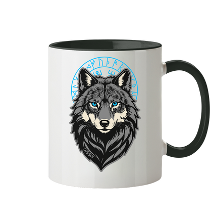 Wolf Odins - Tasse zweifarbig