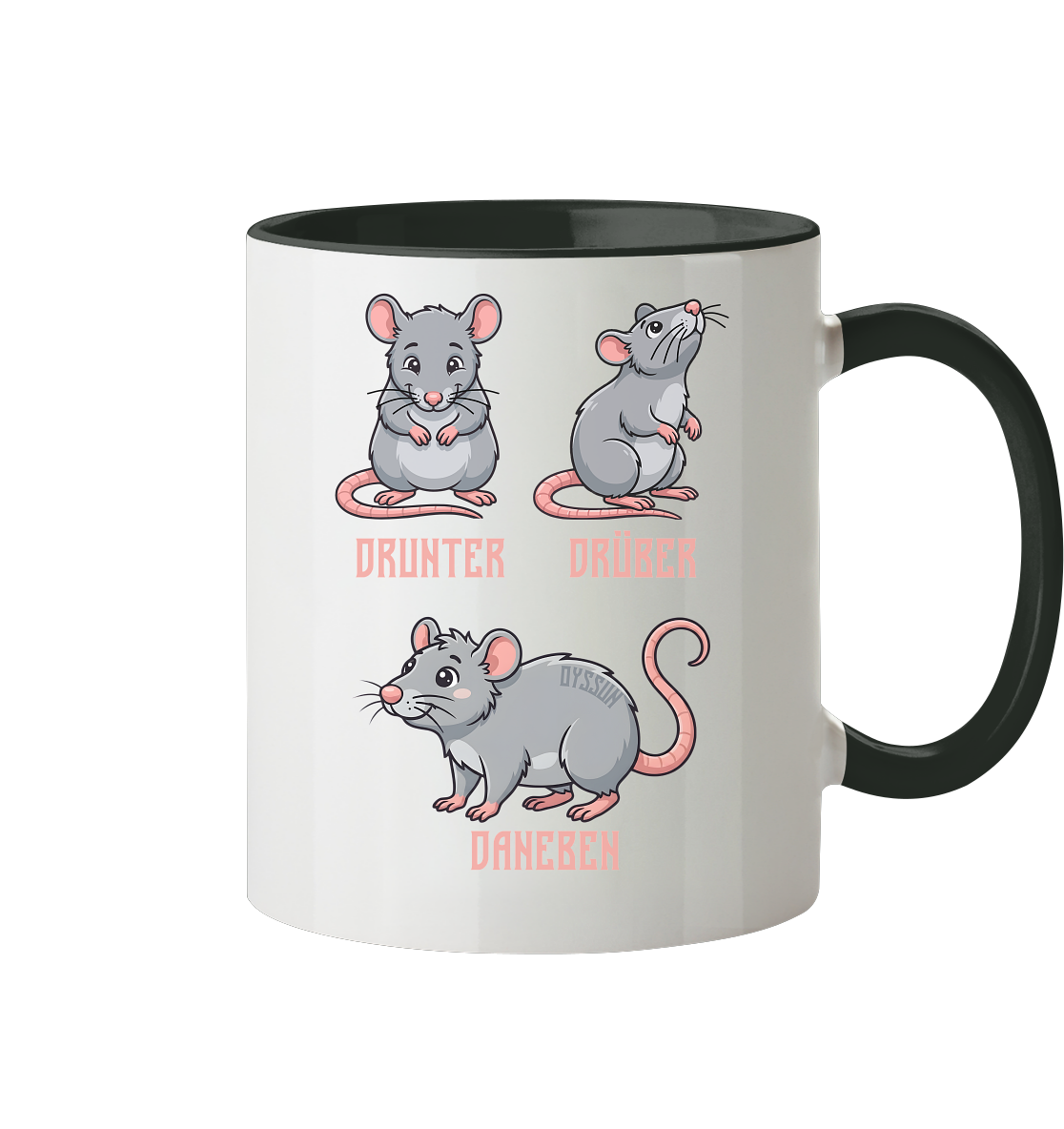 Drunter Drüber Daneben - Tasse