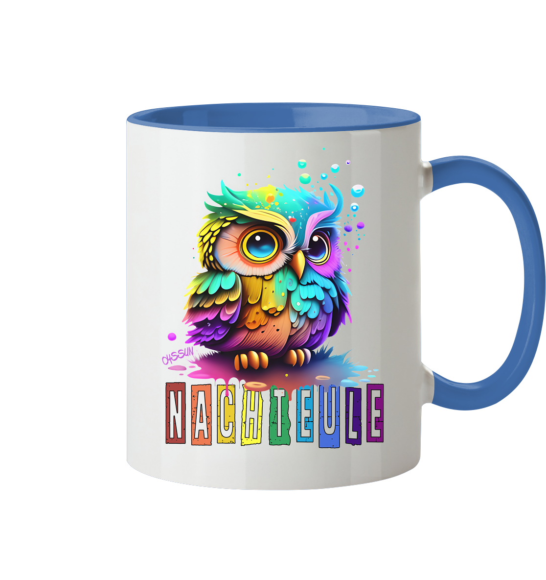 Night owl - two-tone mug