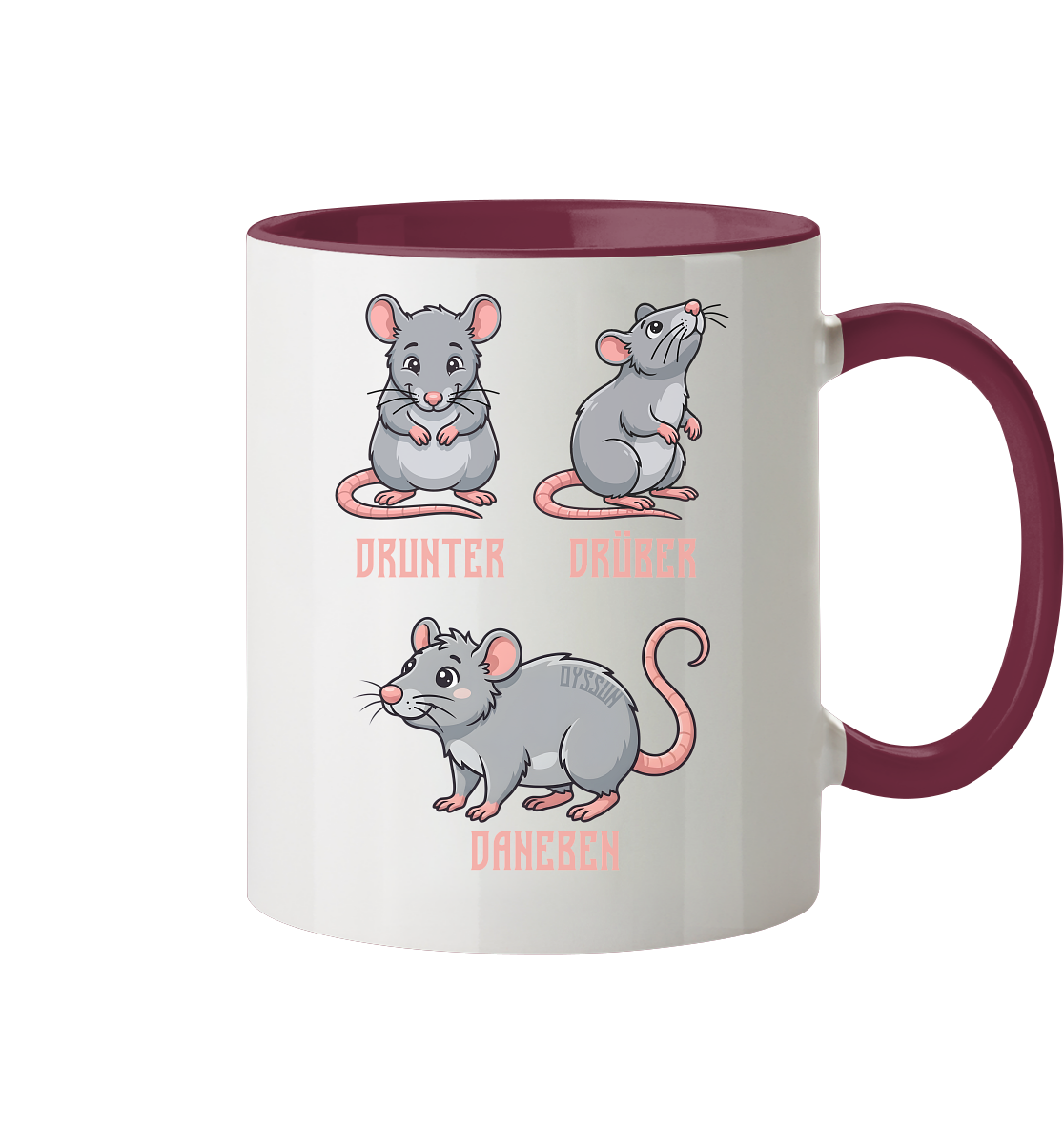 Drunter Drüber Daneben - Tasse