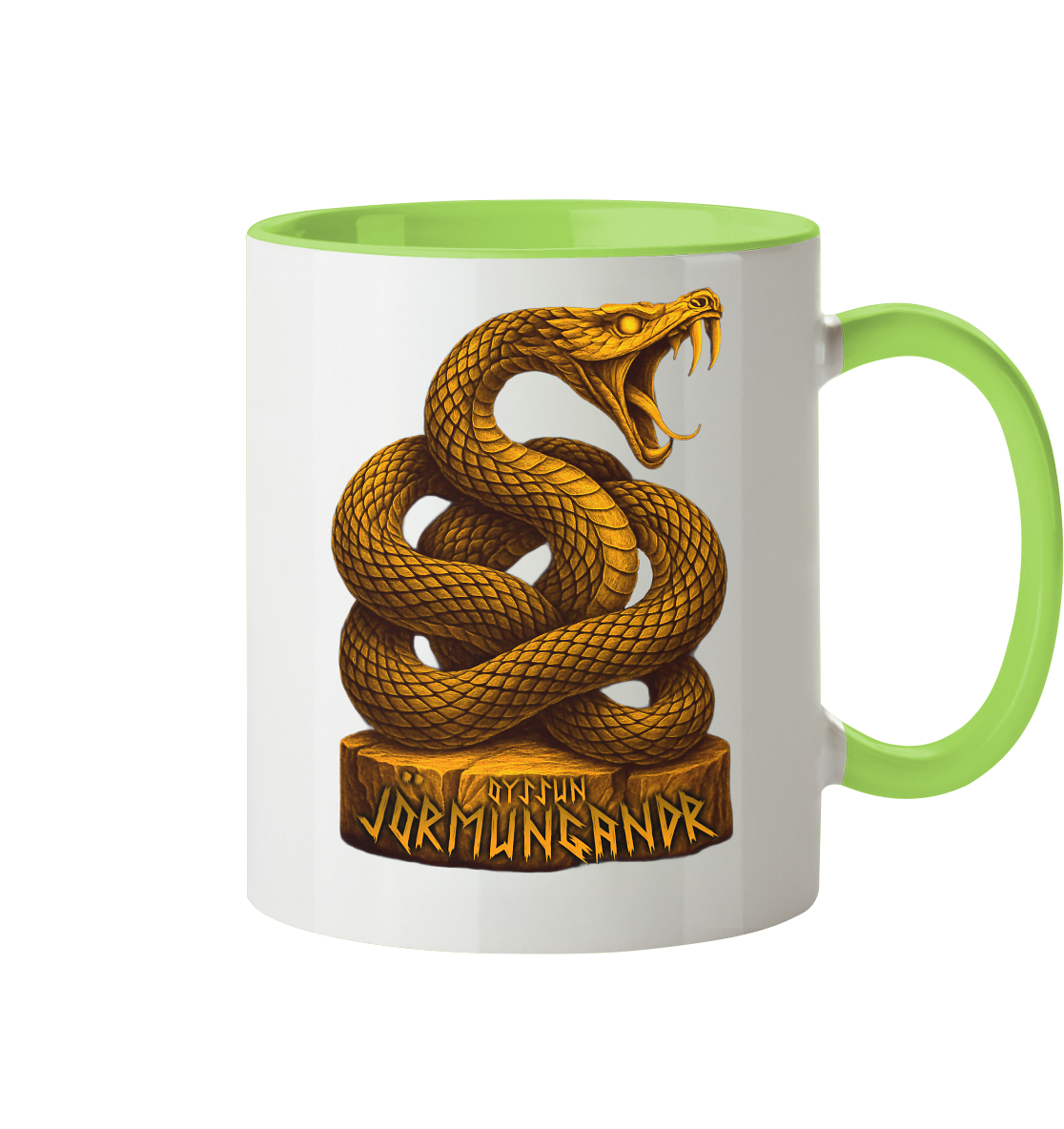 Jörmungandr - Tasse zweifarbig