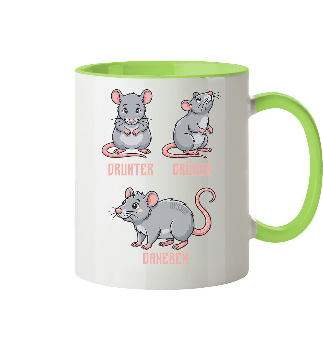 Drunter Drüber Daneben - Tasse