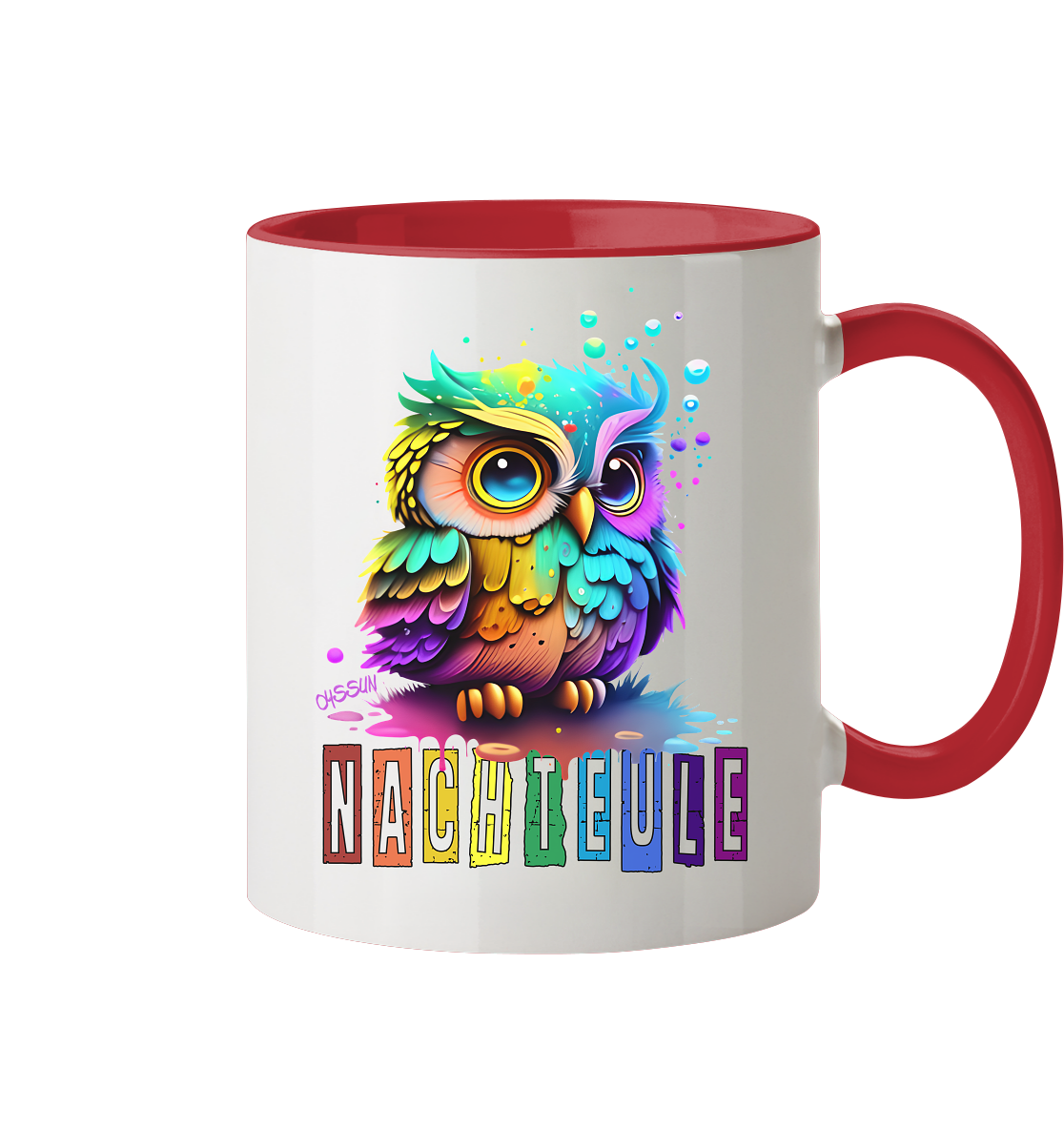 Night owl - two-tone mug