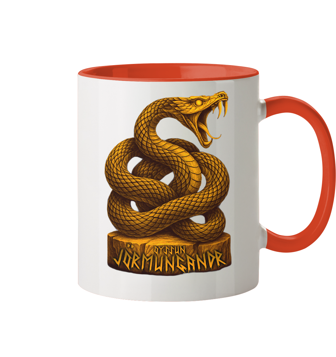 Jörmungandr - Tasse zweifarbig