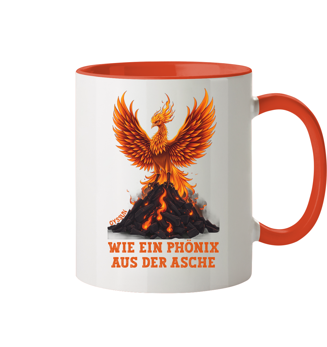 Phönix aus der Asche - Tasse