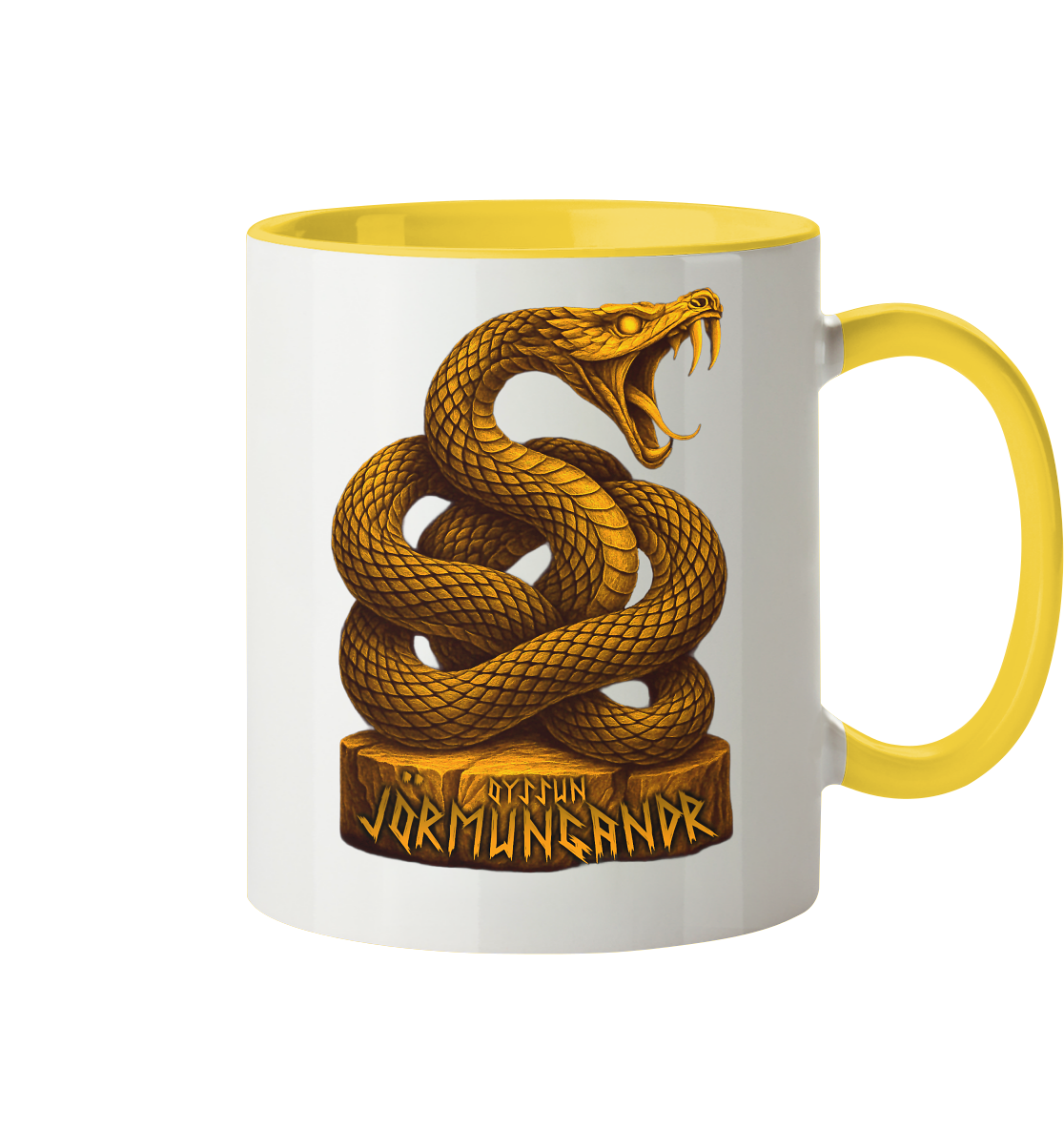 Jörmungandr - Tasse zweifarbig