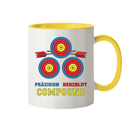 Präzision - Herzblut - Compound - Tasse (In 7 Farben)