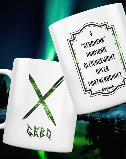 Gebo Rune - Mug