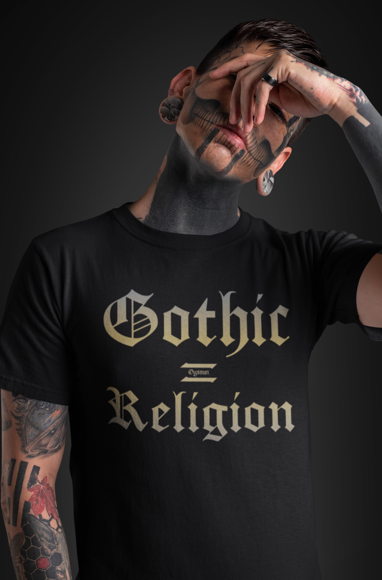 Gothic = Religion  - Premium Shirt - Oyssun