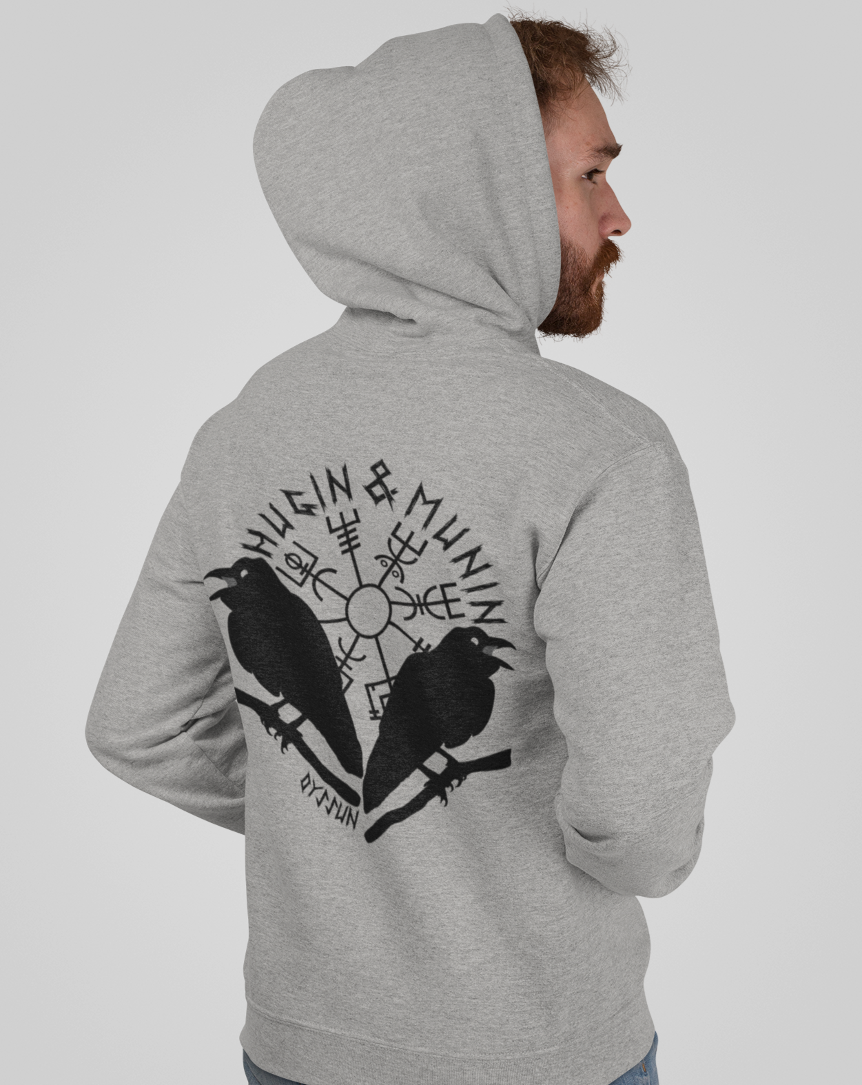 Hugin & Munin - Organic Basic Hoodie