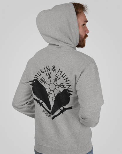 Hugin &amp; Munin - Organic Basic Hoodie