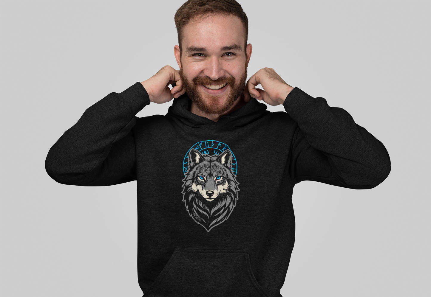 Wolf Odins - Organic Basic Hoodie