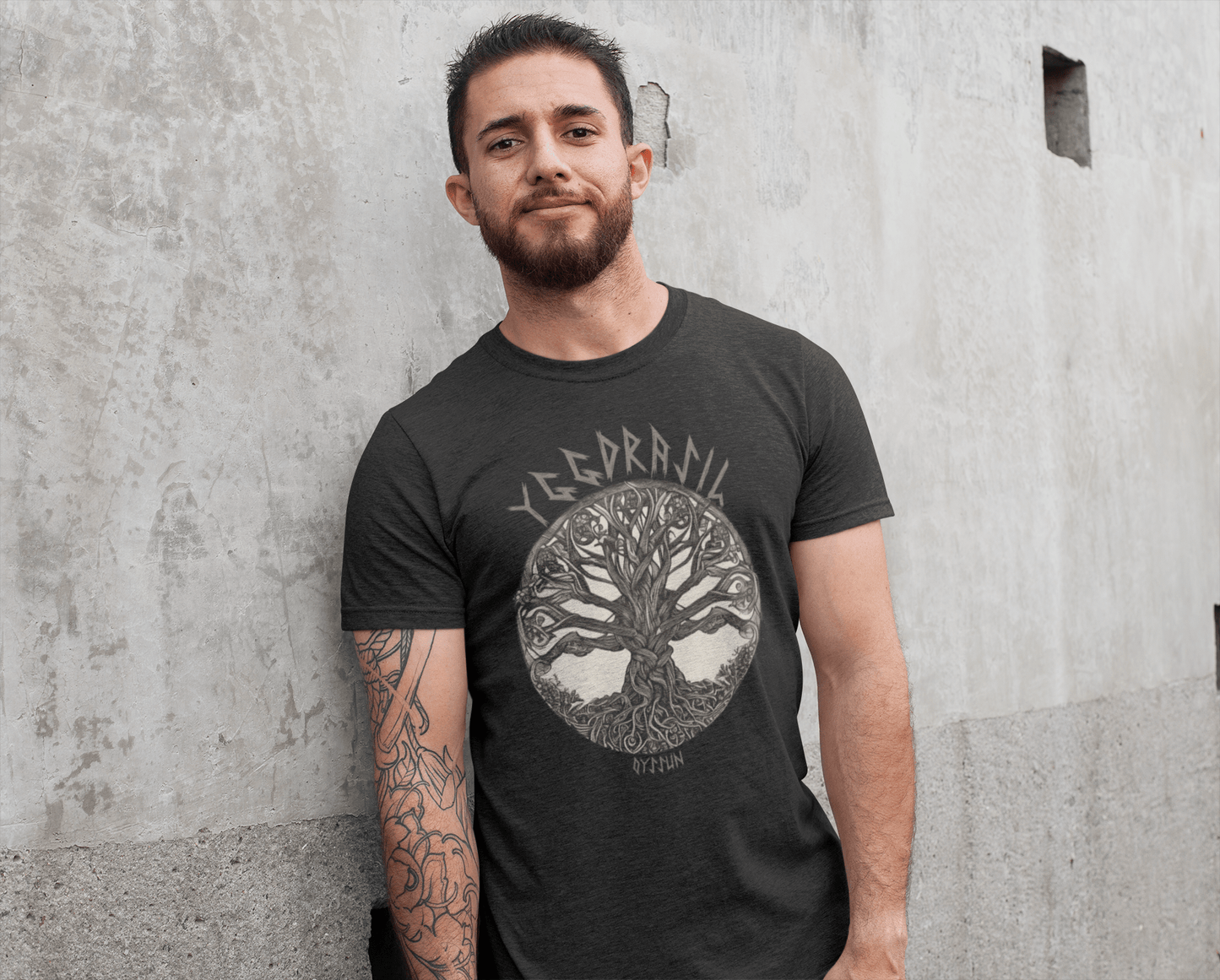 Yggdrasil - der Weltenbaum - Organic Shirt