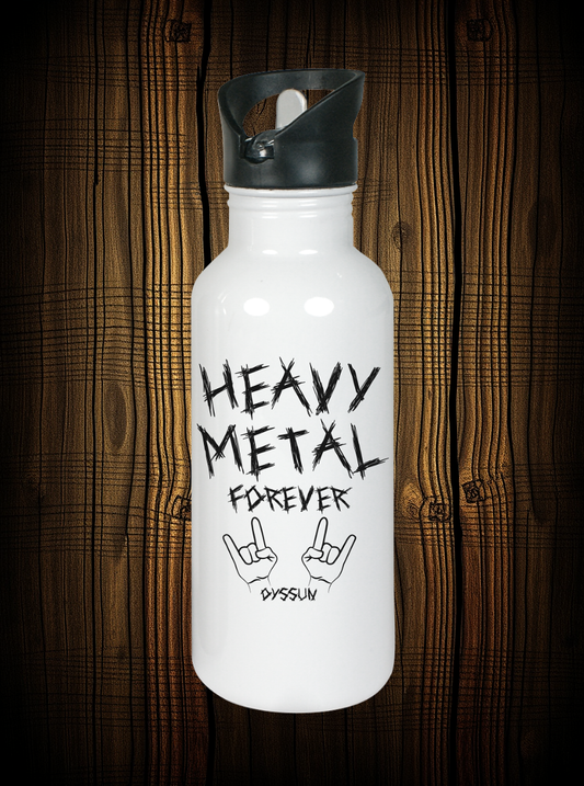 Heavy Metal Forever - Edelstahl-Trinkflasche