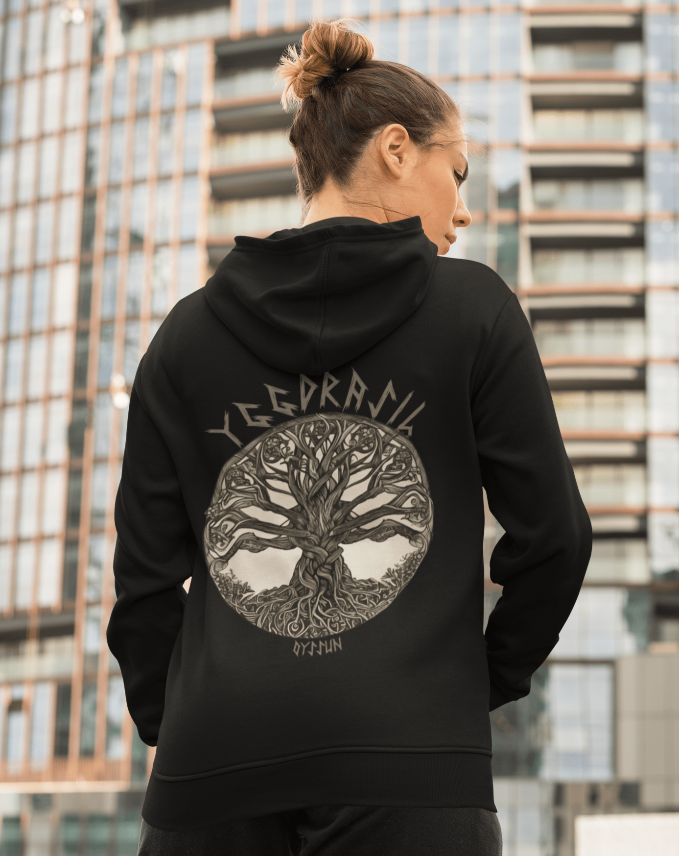 Yggdrasil - der Weltenbaum - Organic Basic Hoodie