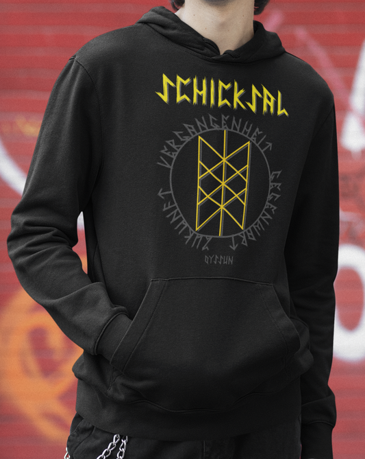 Wyrd Rune - Das Schicksal - Organic Basic Hoodie