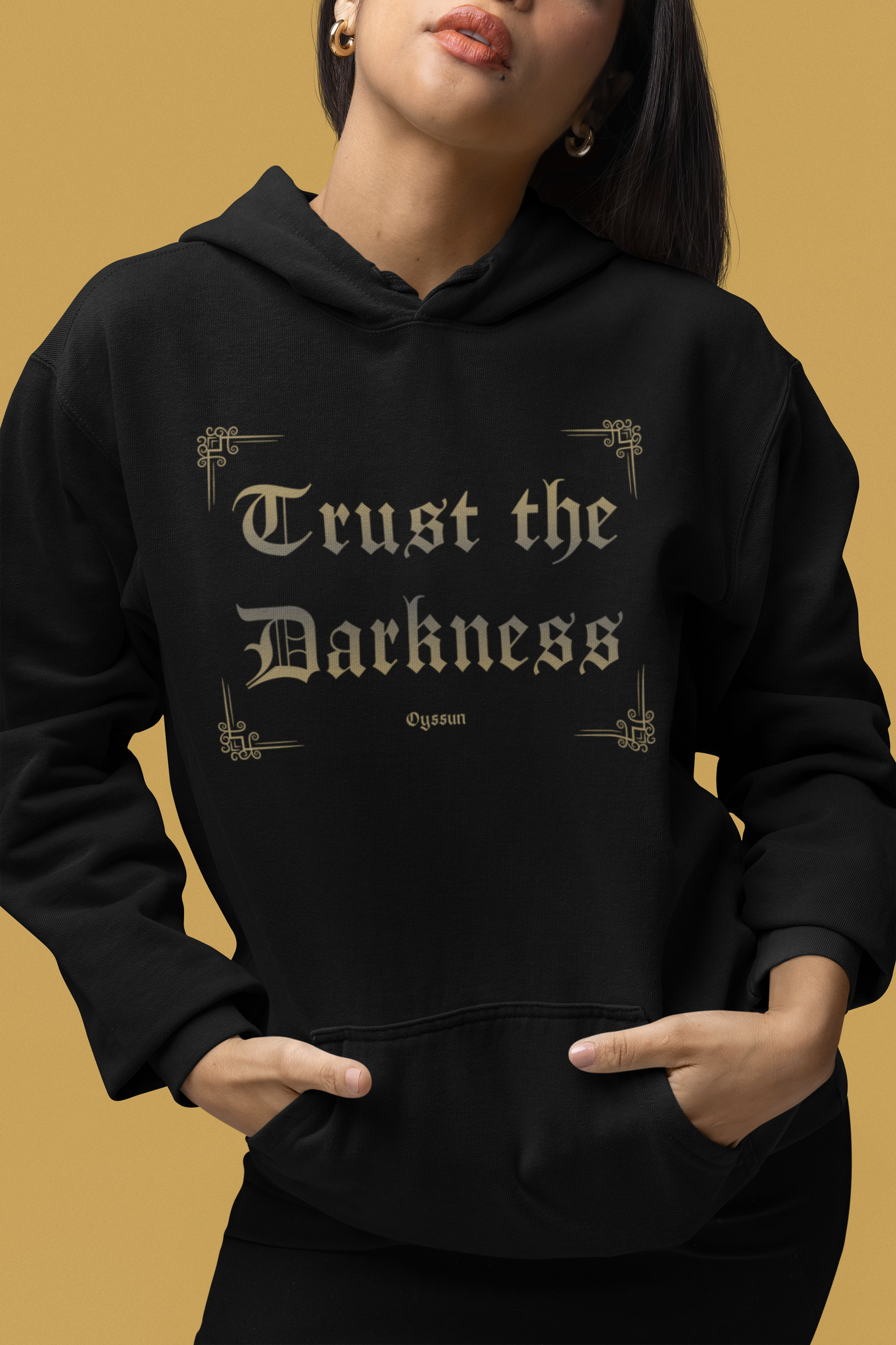 Trust the Darkness - Organic Basic Hoodie