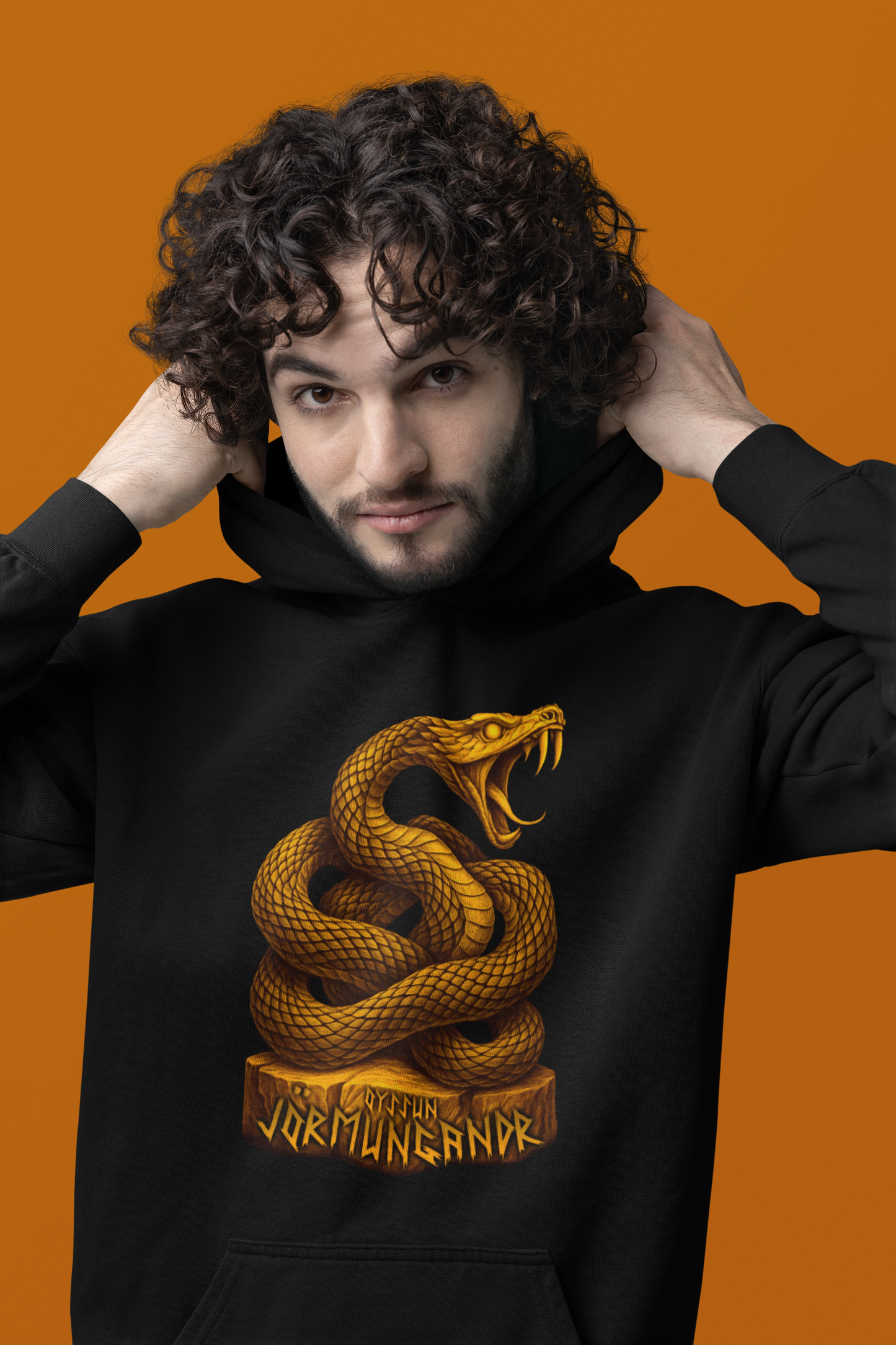 Jörmungandr - Organic Basic Hoodie