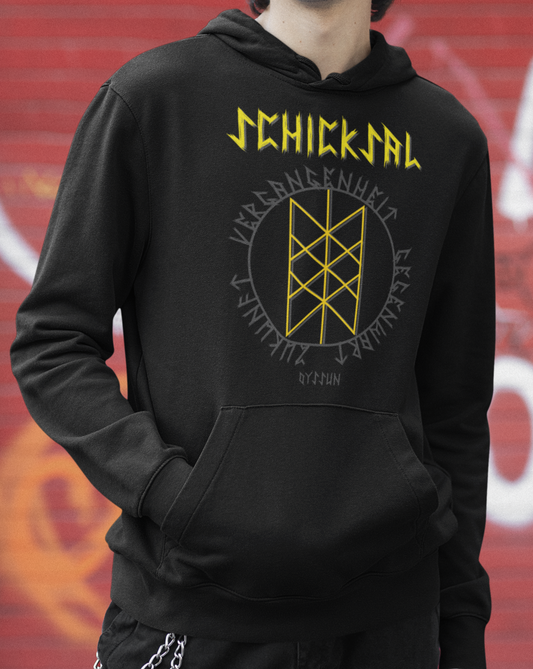 Wyrd Rune - Das Schicksal - Organic Basic Hoodie - Oyssun
