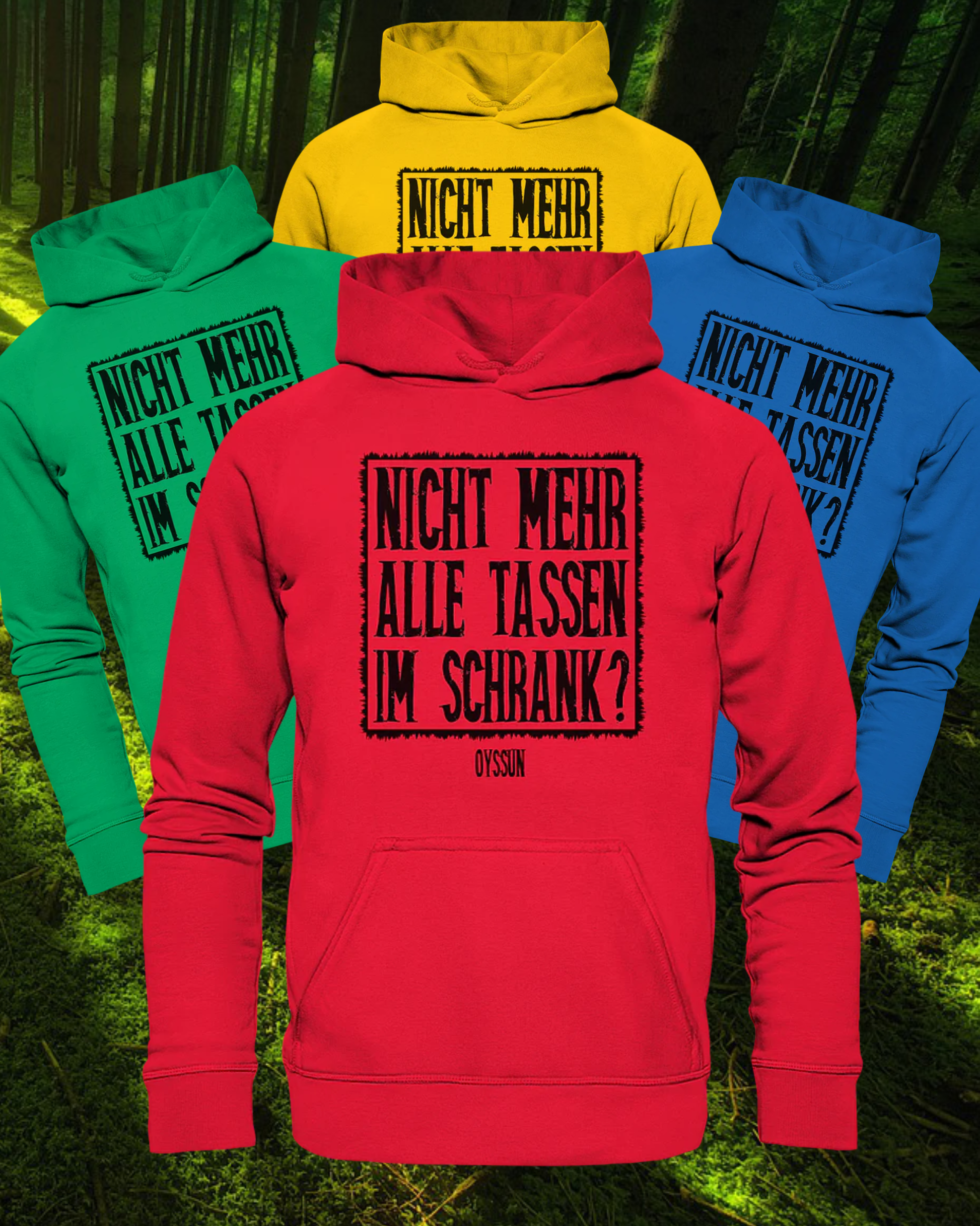 Nicht mehr alle Tassen im Schrank? - Kids Premium Hoodie - Oyssun
