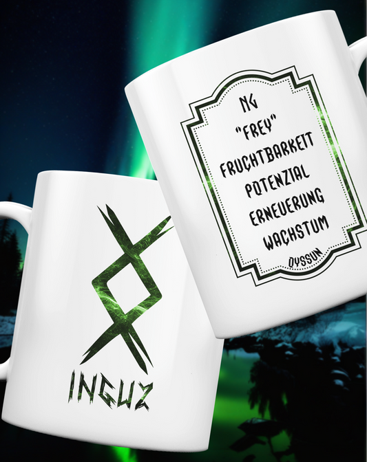 Inguz Rune - Mug