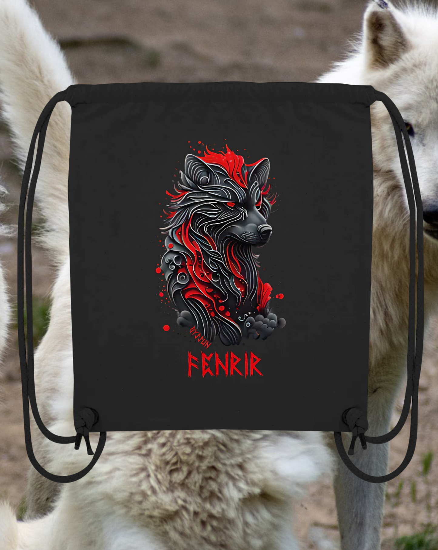 Fenrir - Fenriswolf - Organic Gym Bag