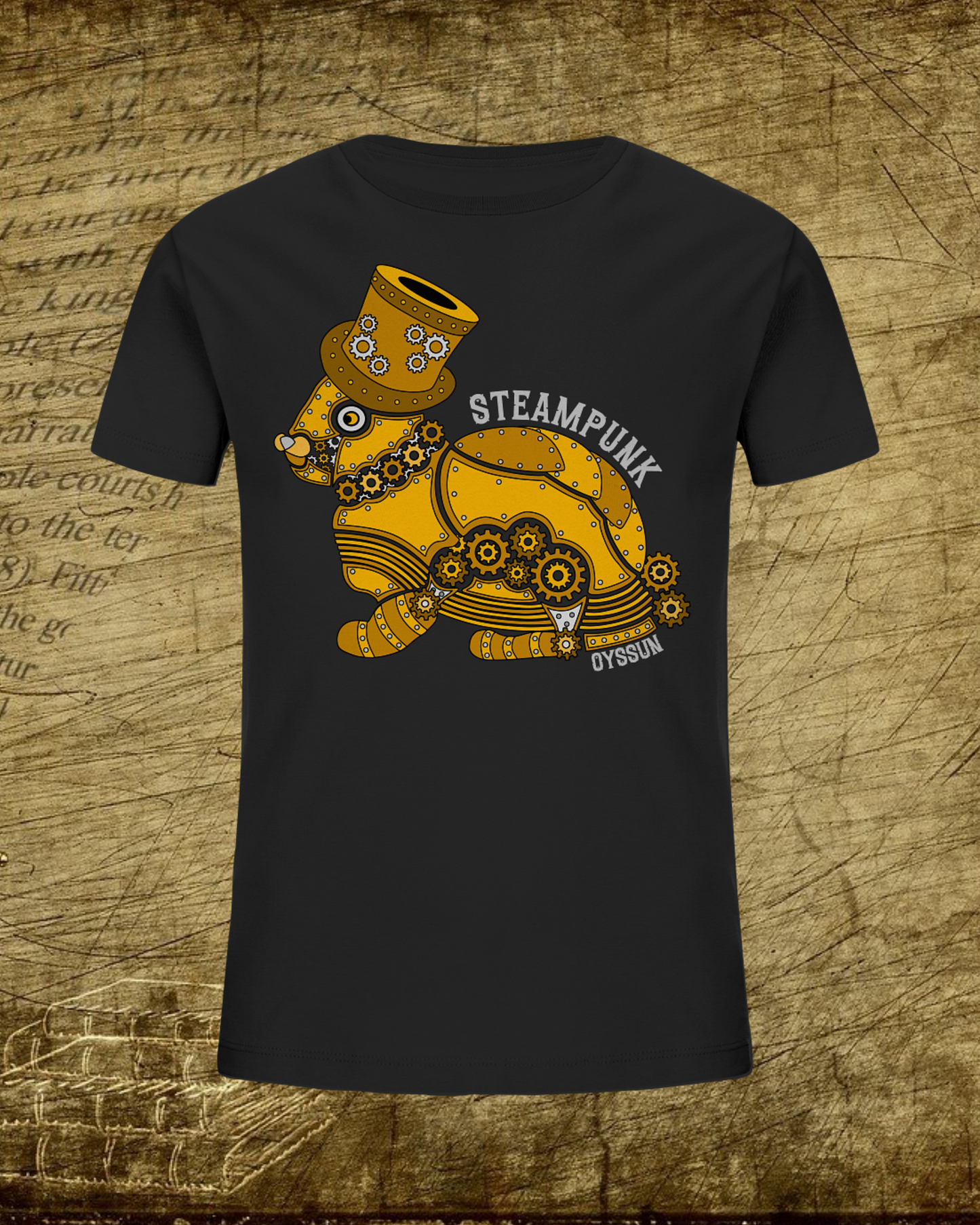 Steampunk Bunny - Kids Organic Shirt 