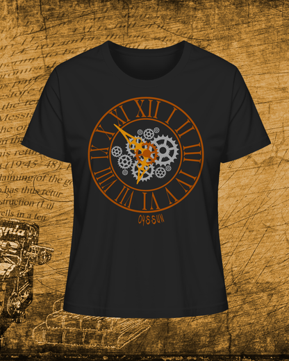 Steampunk Uhr - Ladies Premium Shirt - Oyssun