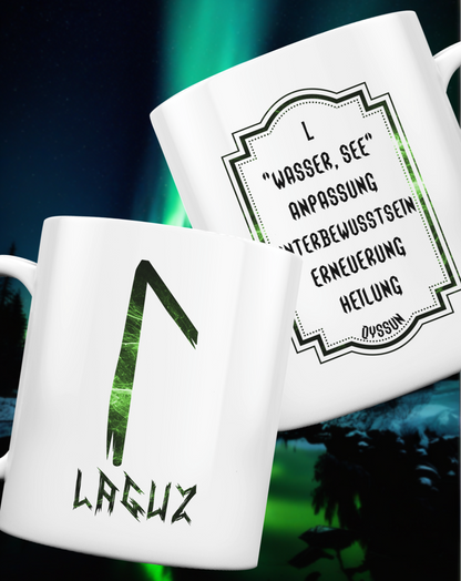 Laguz Rune - Mug