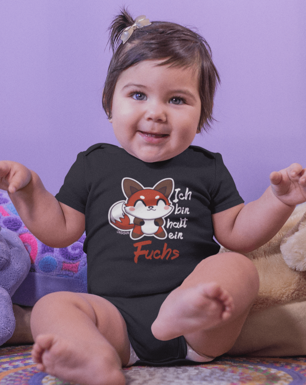 I'm just a fox - Organic Baby Bodysuite