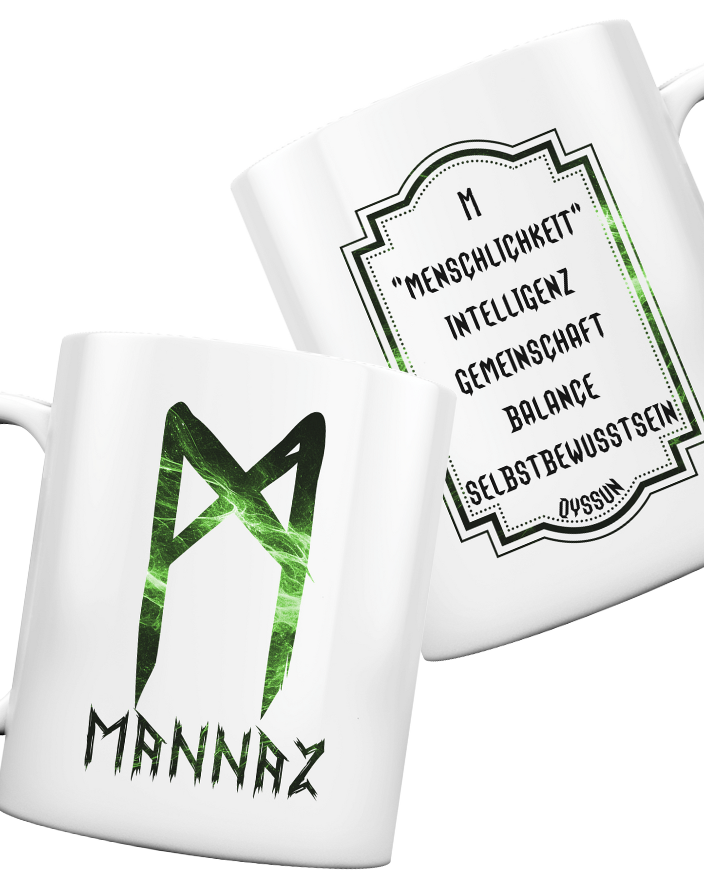 Mannaz Rune - Mug