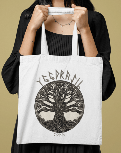 Yggdrasil - the world tree - cotton bag 