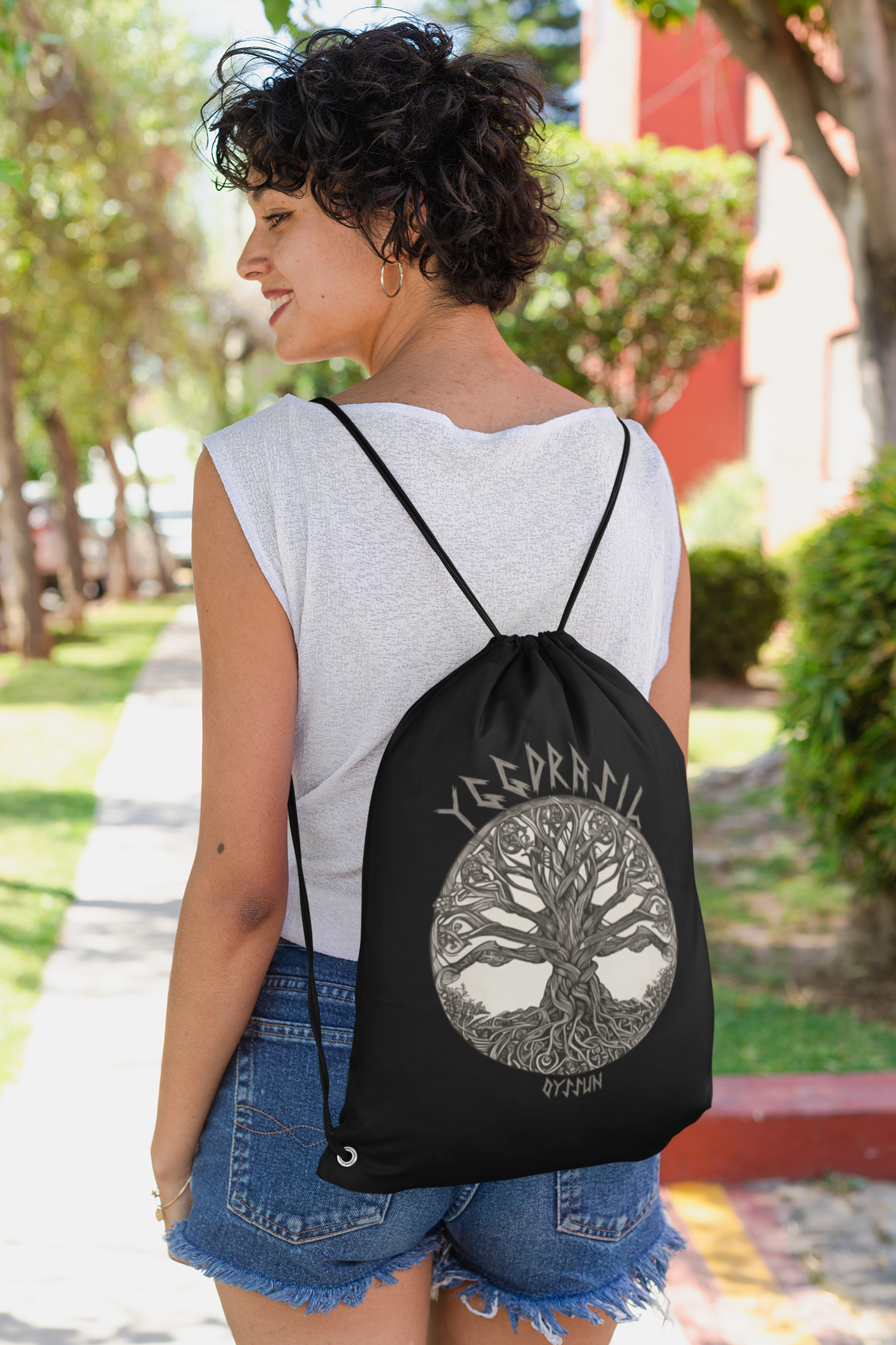 Yggdrasil - the world tree - Organic Gym-Bag 