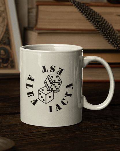 Alea iacta est - The die is cast - single-coloured mug 